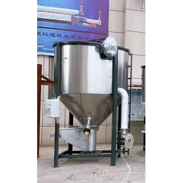 Mixer Pelet Plastik Stainless Steel dengan Pengeringan